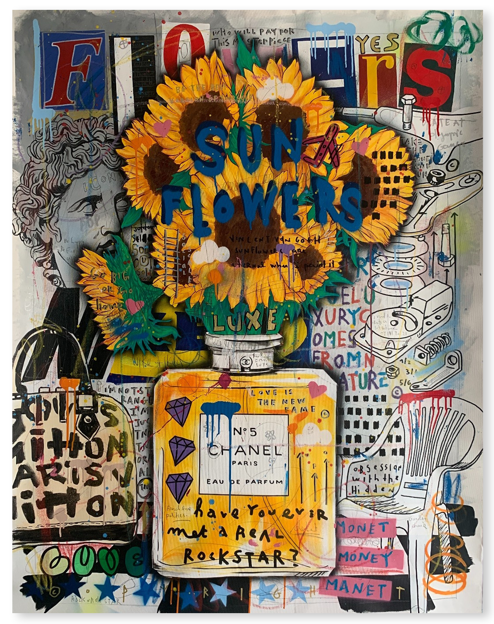 Chanel Sunflower - Jisbar - Eden House of Art